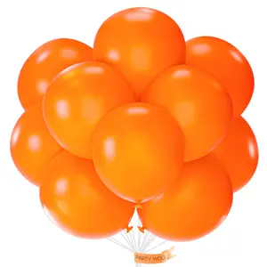 PartyWoo Orange Balloons 20pcs 18 Inch Fall Latex Helium Balloons for Birthday Baby Shower Graduation Fall Tangerine Little Cutie Pumpkin Tropical Sunshine Boho Theme Party Decorations Orange-Y9