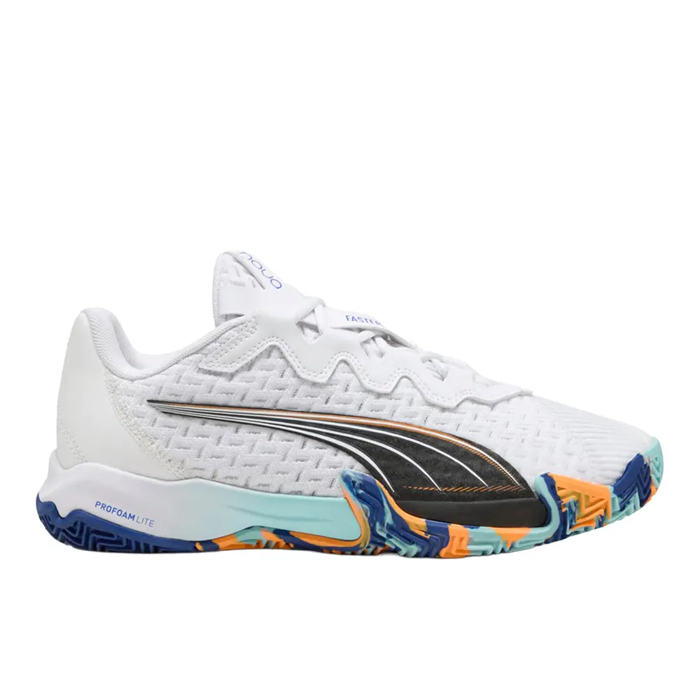 PUMA Mens Nova Elite Lace Up Tennis Sneakers Shoes Casual - White