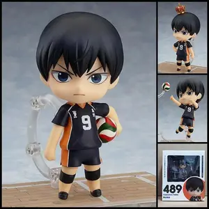 Haikyuu Anime 489# Tobio Kageyama 1411# 461# Hinata Shoyo Figures Decoration Statue Collection Movable Model Doll Set Toy Gift