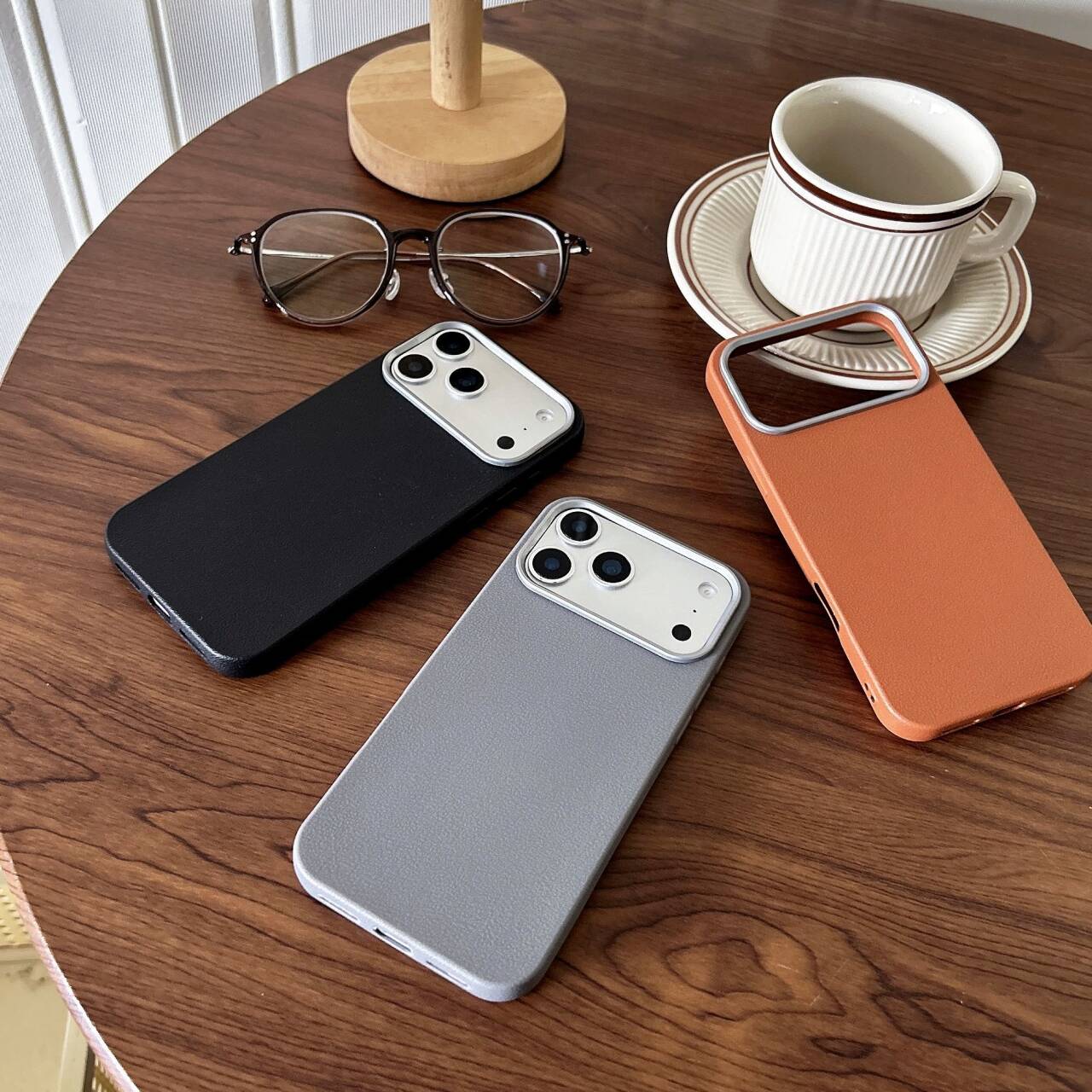 【Buy 1 Take 1】Luxury Leather Texture iPhone Case, Anti-Drop Shockproof Full Camera Lens Protection, Dirt Resistant Protective Cover For iPhone 17 16 15 14 13 12 11 X Pro Max Plus, Multi-Color Stylish Slim Case For Women Men, Perfect Gift for Her/Him ﻿