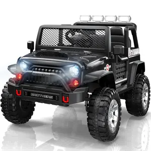 LIGIANT L8 Ride on Car, 12V Kids Electric Car w/Remote Control, 2 Seater Ride on Car, Spring Suspension, Bluetooth, Music, LEDs, Gift Idea for Kids Truck