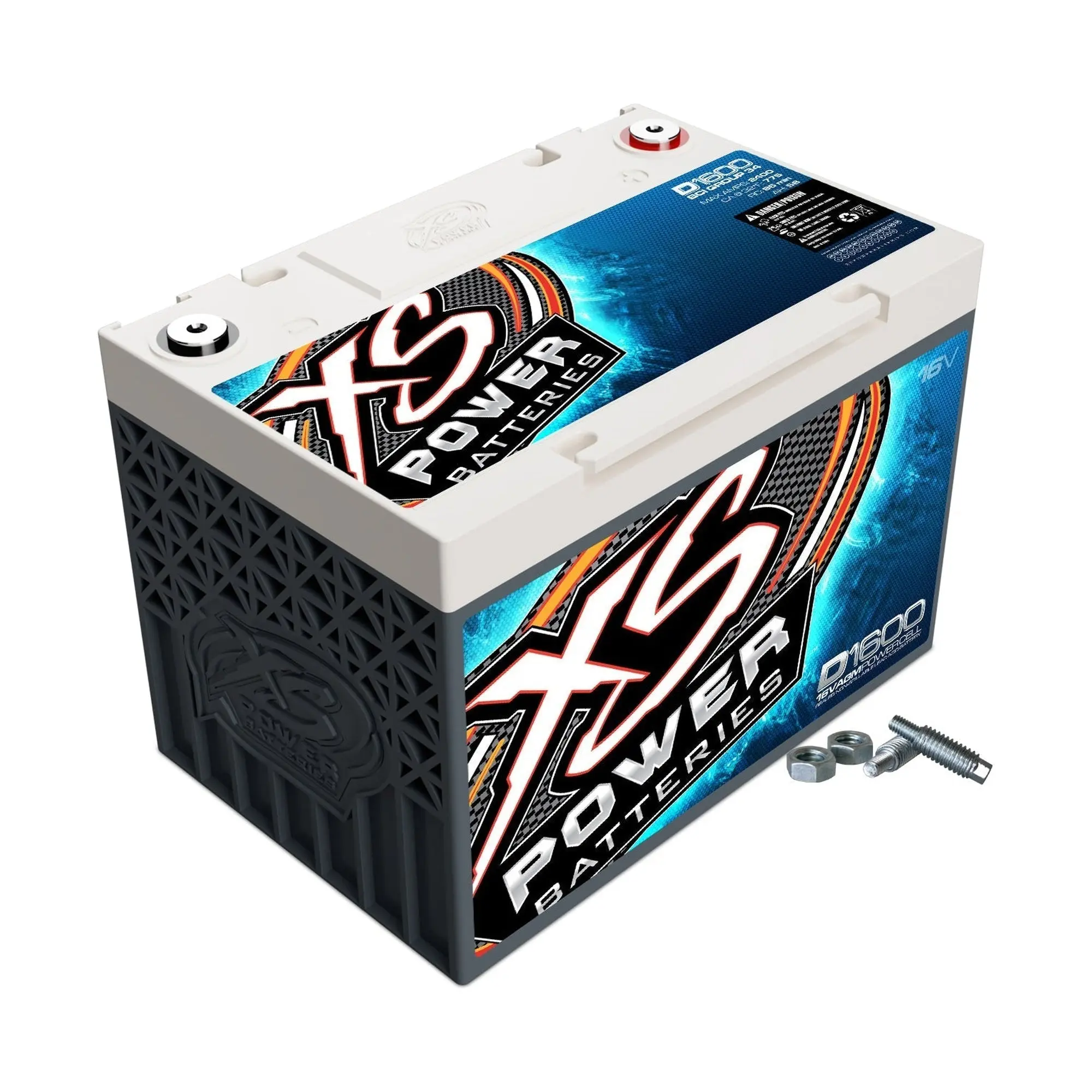 XS Power D1600 Group 34 16V AGM Car Audio Battery