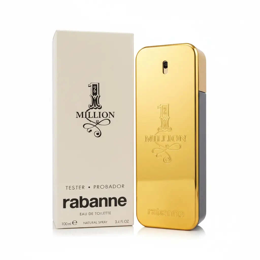 Paco Rabanne One Million Eau de Toilette for Men 3.4 fl oz -100ml for Men (Tester box)