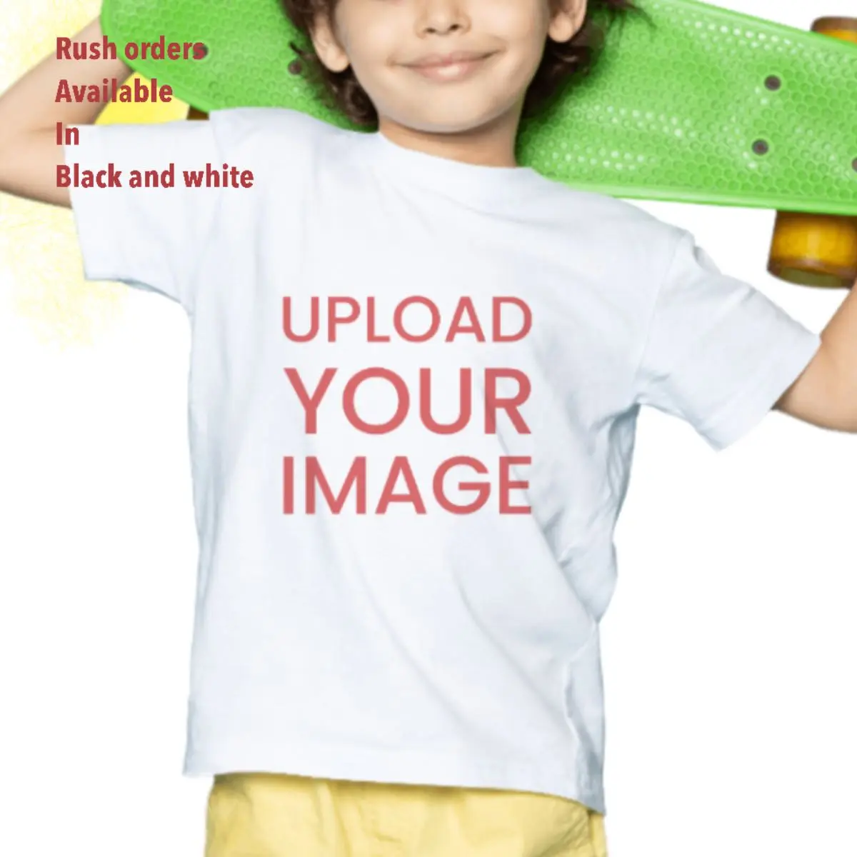 Personalized Gildan - Youth Heavy Cotton 100% Cotton T-Shirt. 5000B- Rush order available