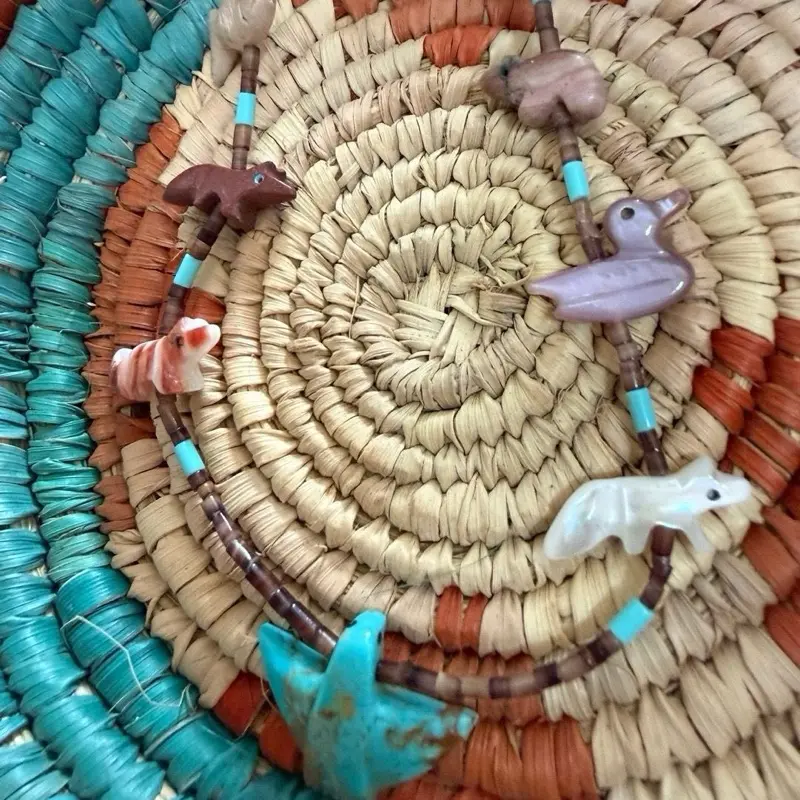 Native American Fetish Necklace