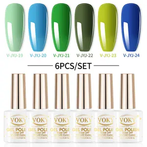 Women's 6-Piece Salon-Grade Olive Cosmetic Nail Polish Multi-Pack, Highly Saturated, Smooth, Long-Lasting, Wipeable, Glossy Texture, Ideal for Salon Manicures or DIY Nail Care, Great Gift