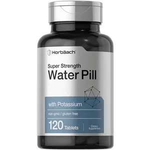 Horbäach Water Pills | Super Strength | 120 Tablets | Vegetarian, Non-GMO & Gluten Free Supplement Horbäach Water Pills | Super Strength | 120 Tablets | Vegetarian, Non-GMO & Gluten Free Supplement