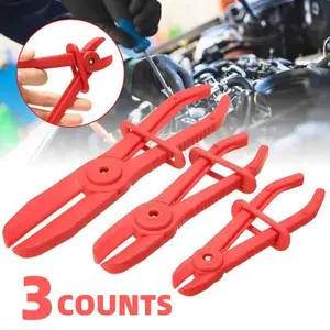 Nylon Hose Clamp Tool Set, Car Brake Fuel Water Line Clamp Plier Set, Hands Free Car Repair Tool