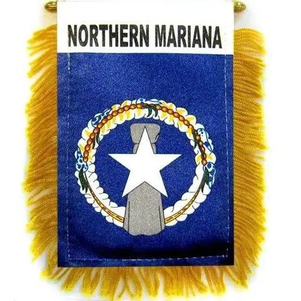 Northern Mariana Mini Banner Flag