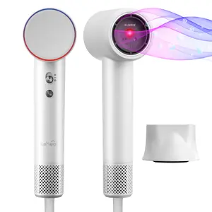 Keheal AI High-Speed Ionic Hair Dryer with Magnetic Attachment, 3.7 billion Plasma, Fast Dry, Smooth & Shiny Finish, Compact, low noise