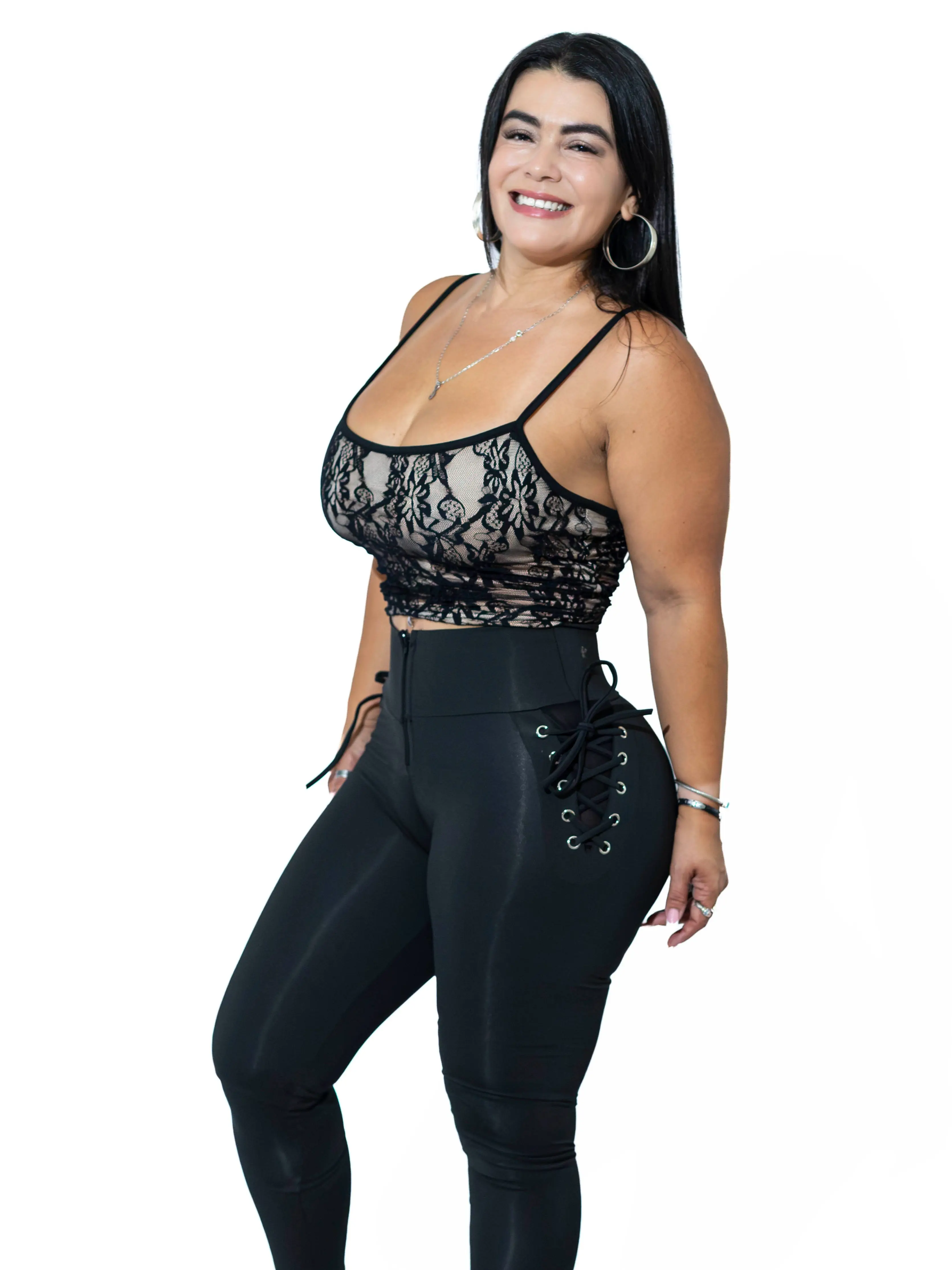 COLOMBIAN LATEX SHAPEWEAR LEGGINGS | TUMMY CONTROL | BUTT LIFTING | HIGH WAIST