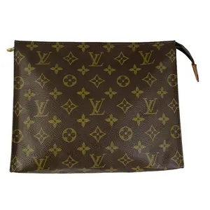 Pre-owned Louis Vuitton canvas toiletry bags Toiletry 26 Cosmetic Pouch