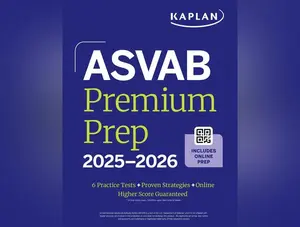 ASVAB Premium Prep 2025-2026: Includes 6 Full Length Practice Tests, 1000+ Practice Questions + Online Access to Interactive Video Lessons and Tutoria