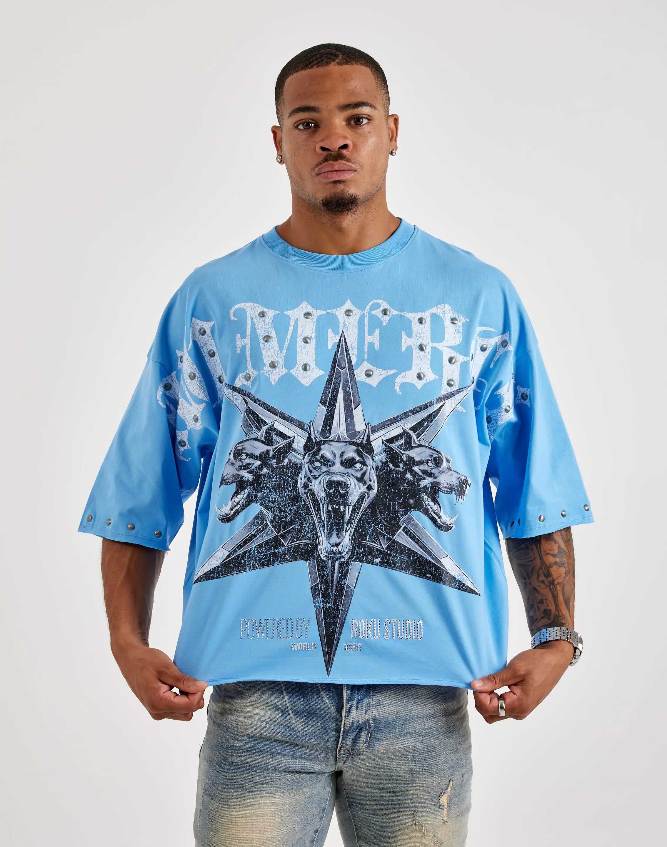 Mens Roku Studio No Mercy Tee