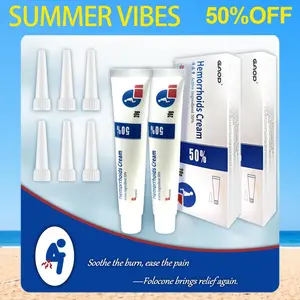 2 Pcs 50% Inactive Ingretients Hemorrhoids Treatment Ointment Cream for Women and Men, Body Care Herbal Cream, Itching, Burning and Discomfort Pain Relief
