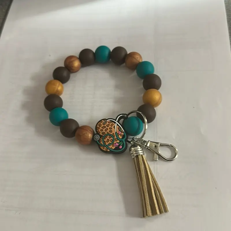 Badgecandy wristlet keychain Ceramic Coffee