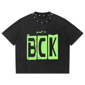 BCK Boxy Studded T-Shirt