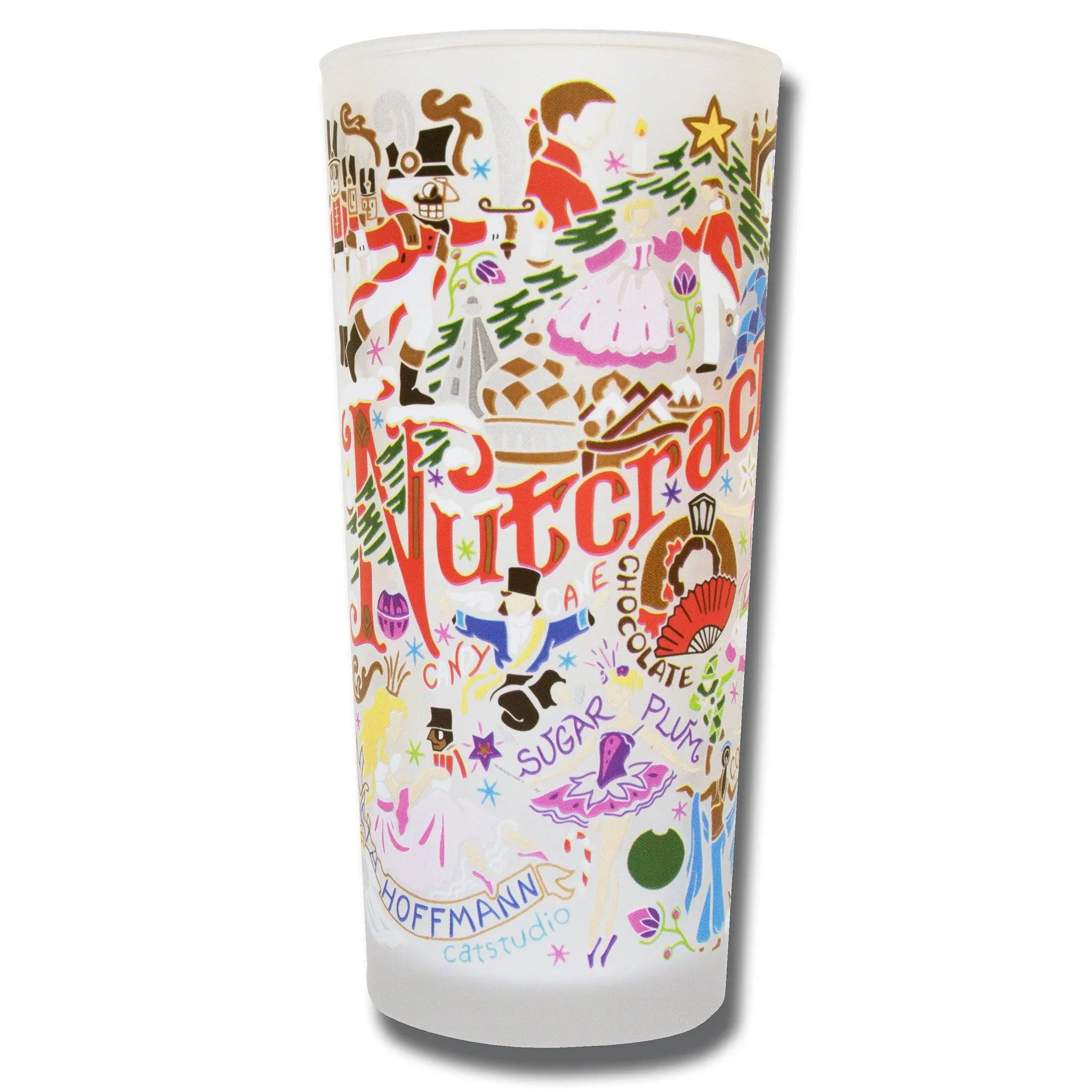 Nutcracker Drinking Glass