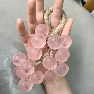 Simulation Crystal Grape Cluster Soap, Bath Cleansing Soap, for Bathing and Handwashing, Long-Lasting Fragrance, Handmade Soap, Gift, Christmas Present