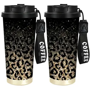 An 18Oz stainless steel travel mug - leak-proof insulated container with a lid, suitable for both hot and cold beverages, ideal for outdoor adventures and use in vehicles