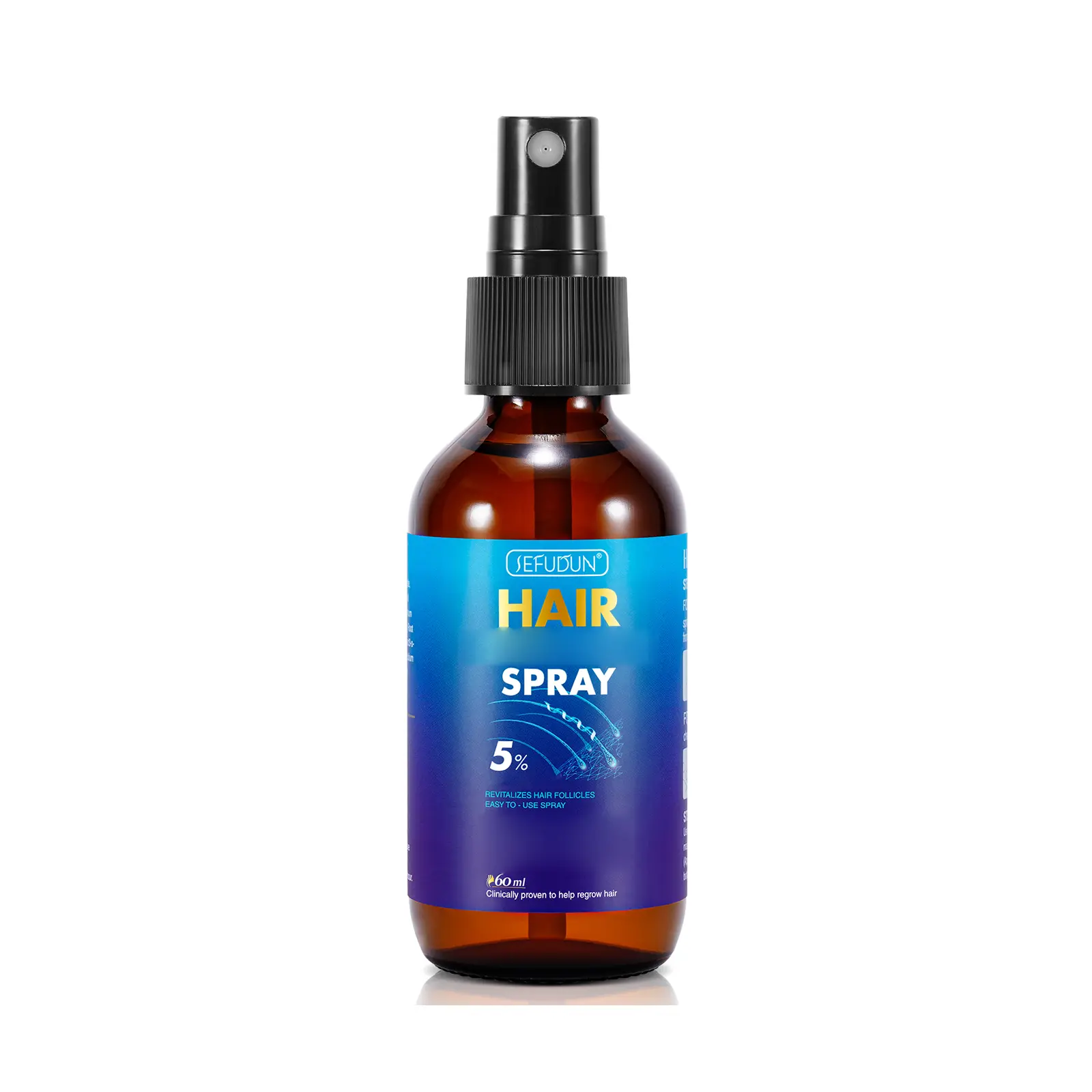 Sefudun 5% Minoxidil Hair Spray, For Men & Women (60ml)