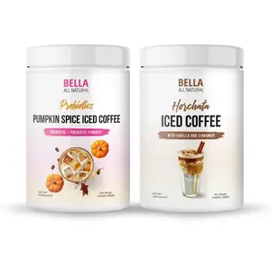 Bella All Natural Horchata and Probiotics Pumpkin Spiced Iced Coffee