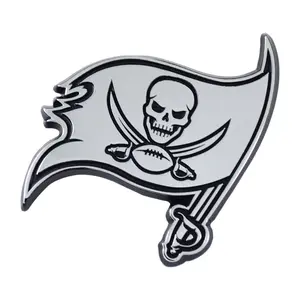 Fanmats  Tampa Bay Buccaneers Premium Metal Chrome Auto Emblem