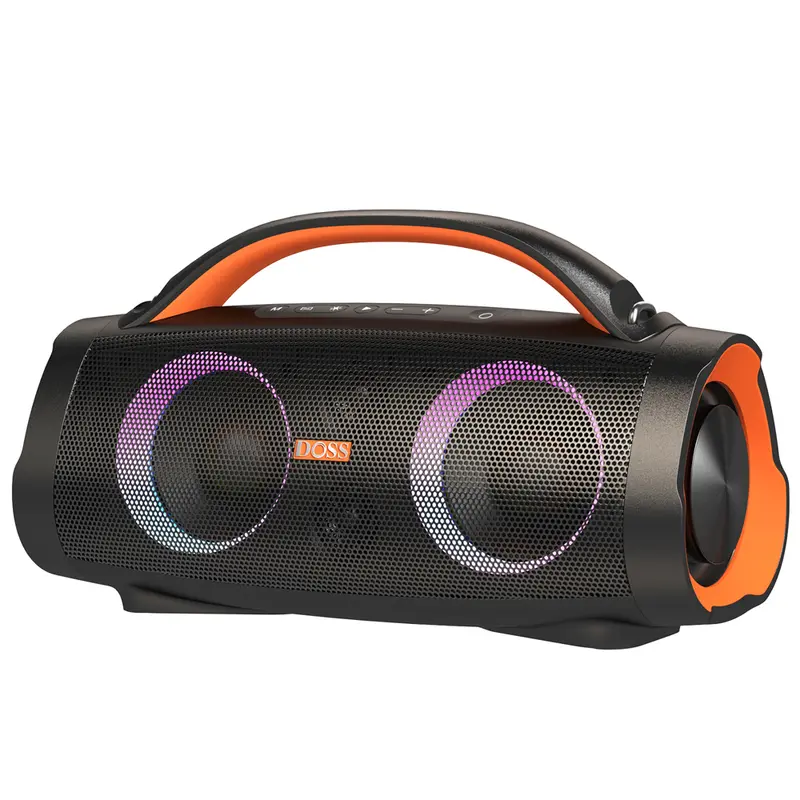 DOSS SoundBox Pro+ P400 Bluetooth Speaker - 50W Stereo Audio, Dual