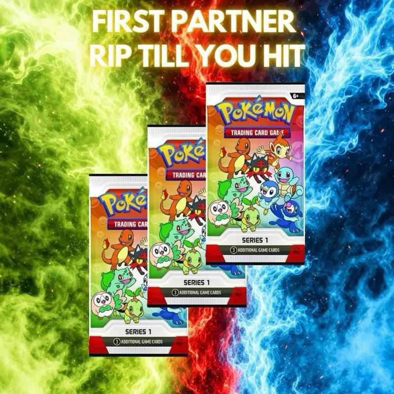 Pokemon First Partner Series 1 Rip Till You Hit (LIVE RIP)