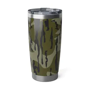 Deer Hunting Bottomland Camo Deer Bottomland Stainless Steel Insulated Tumbler
