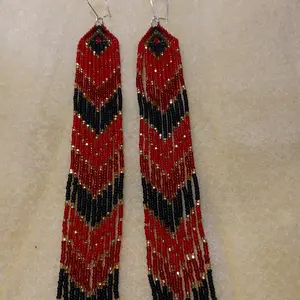 Handbeaded Native Earrings
