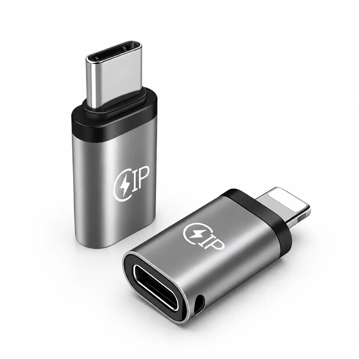 USB-C to Lightning Adapter for iPhone, Type-C Female to Lightning Male Converter, Charging & Data Transfer Adapter