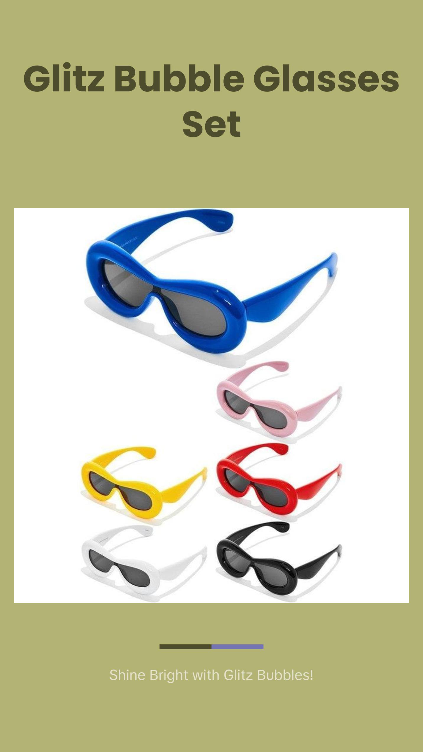Glitz Bubble Frames