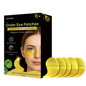 VIARELINE Anti-Aging Gold Under Eye Patches (Hydrogel)