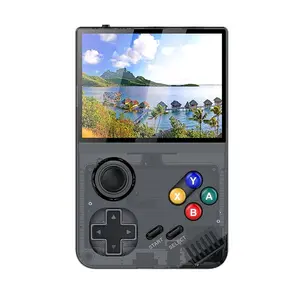 RG35XX Game Device with Control Buttons and Screen Display Feature