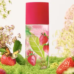 NEW Elizabeth Arden Green Tea Strawberry Basil Eau de Toilette | Fresh Fruity Herbal Fragrance | Vegan & Cruelty-Free NEW Elizabeth Arden Green Tea Strawberry Basil Eau de Toilette | Fresh Fruity Herbal Fragrance | Vegan & Cruelty-Free