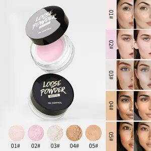 Oil-Control Finishing Powder, Waterproof & Humidity-Resistant For All-Day Wear, Anti-Spill Design Ensures Clean Application, Provides A Shine-Free Soft-Focus Finish, Perfect For Hot Weather And Long Events, Makeup Cosmetic, Setting Powder