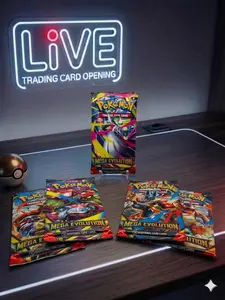 Mega Evolution packs x5 (Open in LIVE)