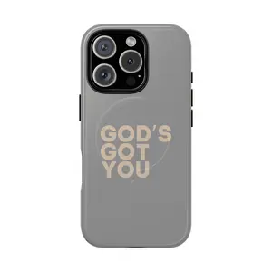 God's Got You Tough Magnetic Case | Christian accessory