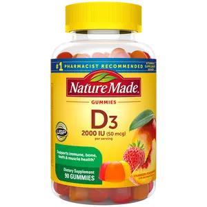 Vitamin D3 2000 IU (50 mcg) Gummies