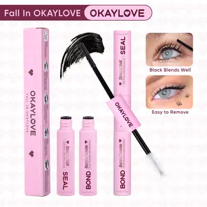 OKAYLOVE Lash Bond and Seal | Black Glue|White Glue Strong Hold  Waterproof  Long lasting Suitable for Sleeping over Night girl gifts
