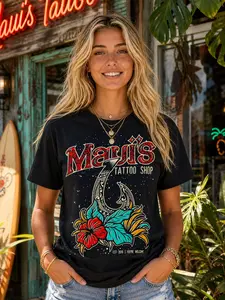Maui's Tattoo Shop Shirt