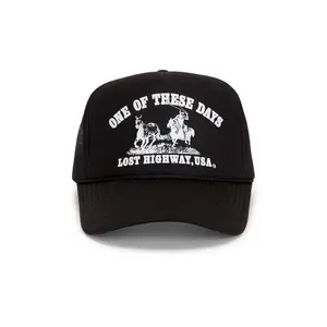 ONE OF THESE DAYS Lost Highway Trucker in Black