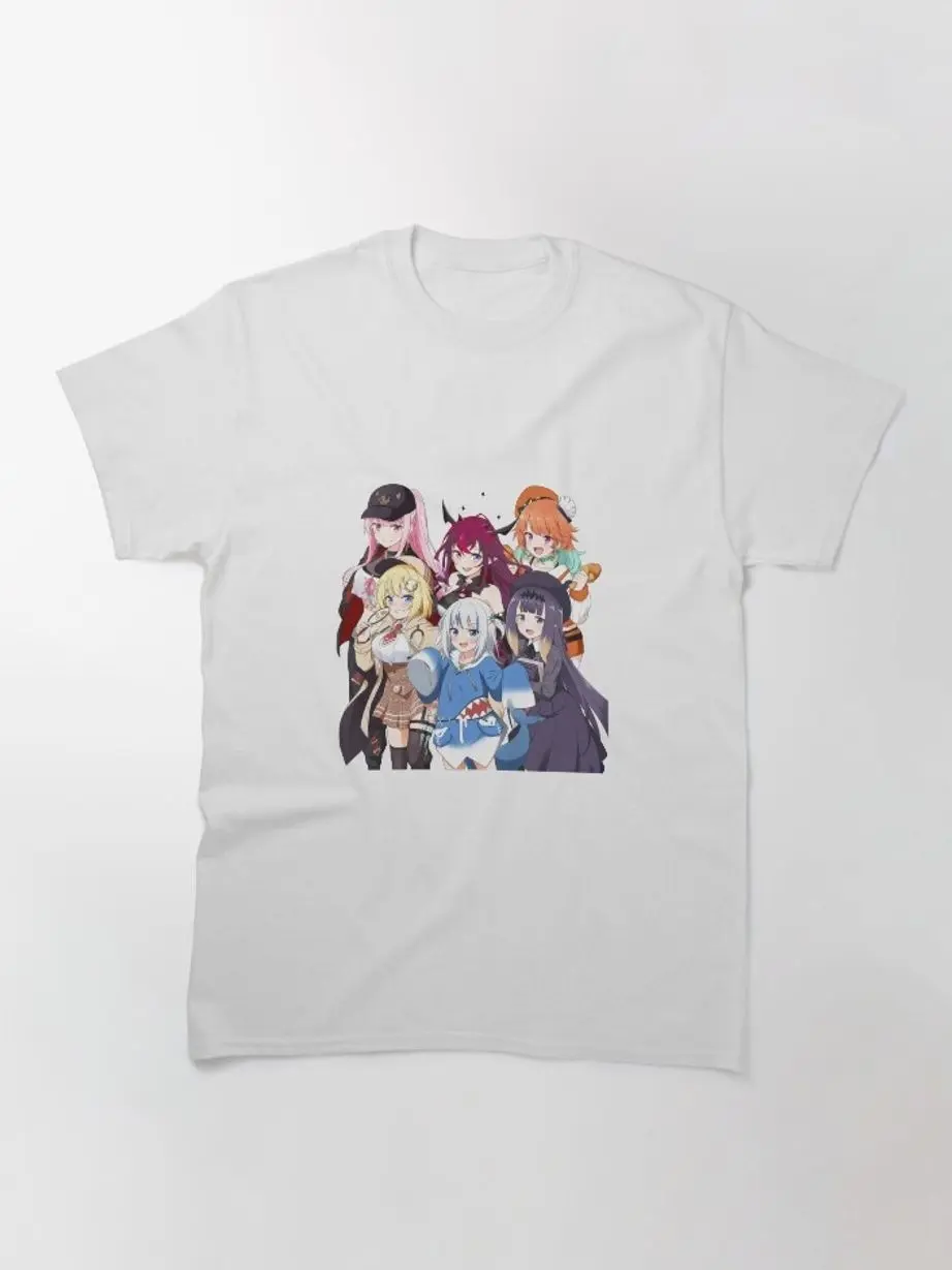 Amelia Watson Vtuber Clothing       Hololive EN Classic T-Shirt       Anime Chibi Sweatshirt, Hoodie