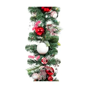 Village Lighting 9' Pre-Lit LED Garland - Nordic