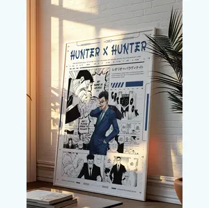 (Poster) Hunteer X Hunteer Poster , Leorio Poster , Hxh Hisoka Poster , Hunteer X Hunteer Anime Poster , Hunteer X Hunteer Hisoka Wall Art , Manga