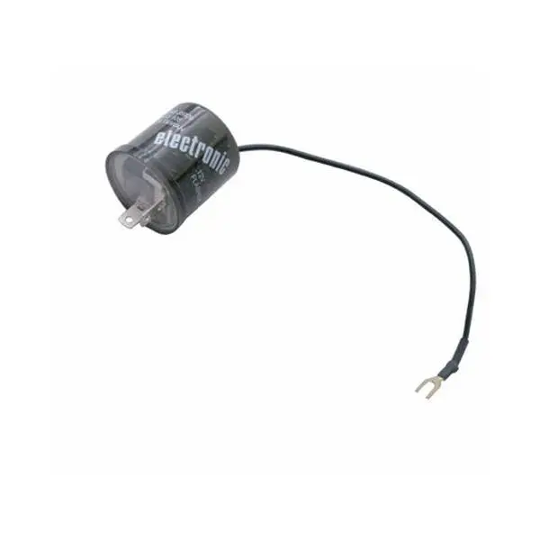 2 Terminal LED Signal Flasher Switch With Polarity Reversing Adapter / 12V