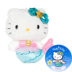 Hello Kitty Pisces Plush Keychain Mascot (Zodiac Series)