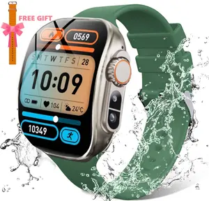 W&O New Smart Watch, Wireless Calling/Dial, Multiple Sport Mode, Calling Reminder and Rejection, SMS Reminder, IP67 Waterproof Smart Watch for Android iPhone Devices, Touch Screen Watch, Wearable Devices, Fall Gift