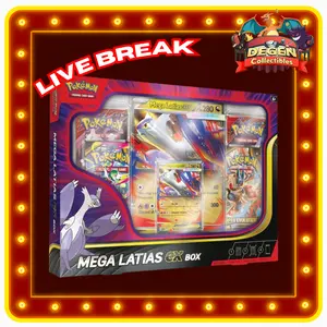 Pokemon English Mega Latias ex Box CARDS  LIVE RIP ONLY